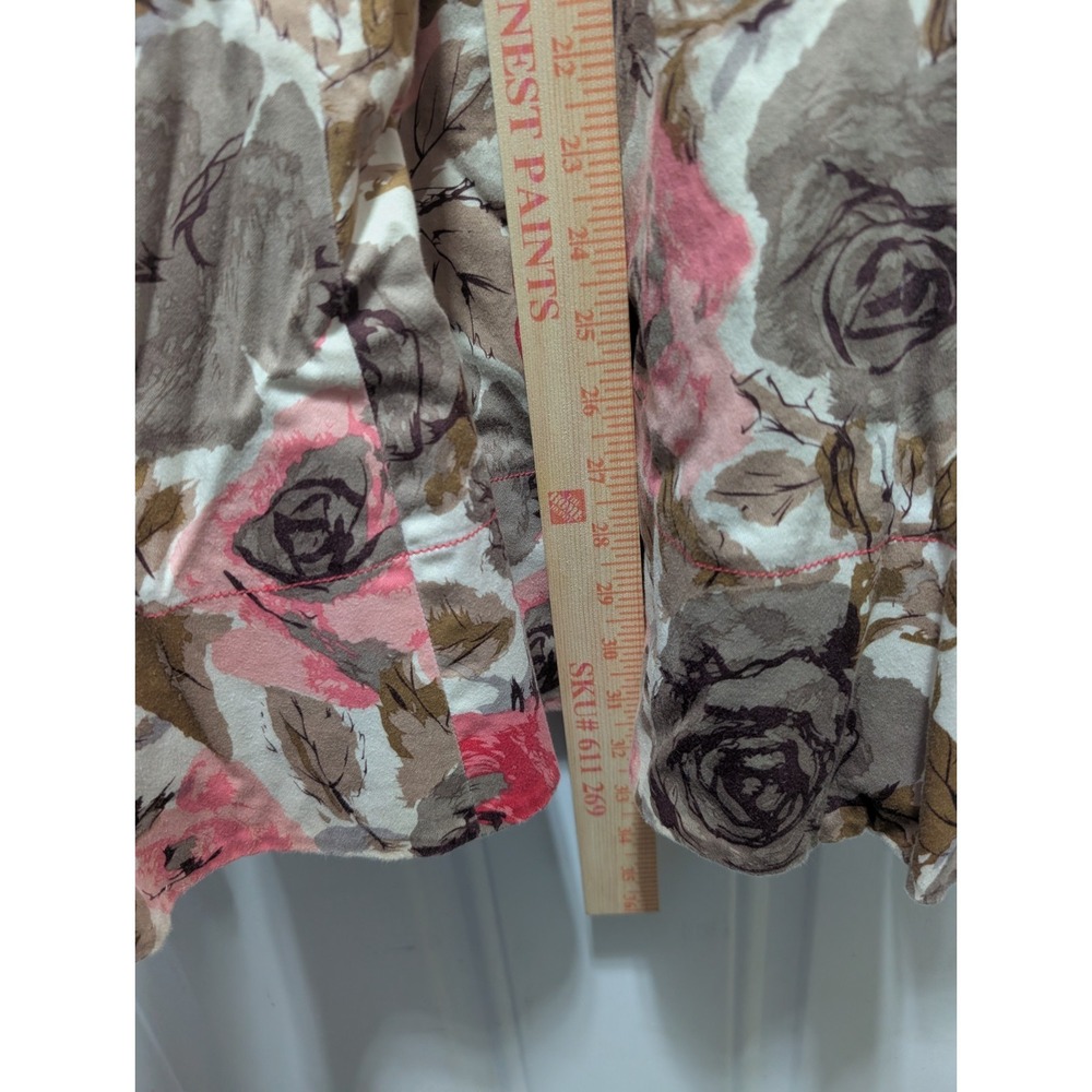 Maggy London Dress Women's 12 Floral Fit & Flare Sleeveless - Picture 9 of 9